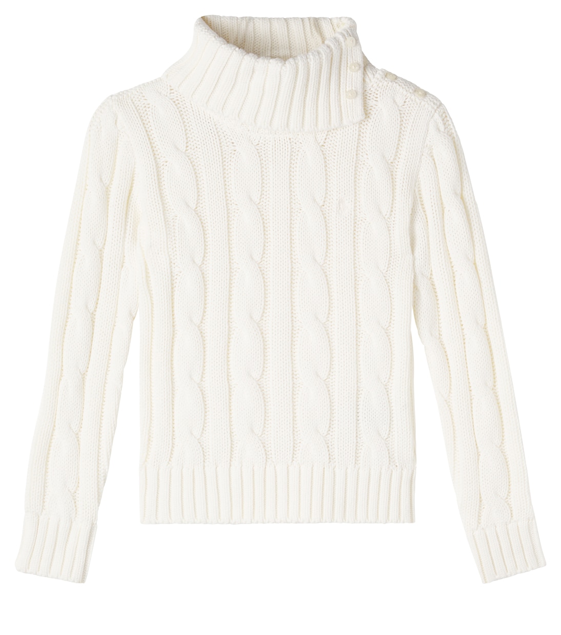 Cable-knit cotton sweater  | Polo Ralph Lauren Kids