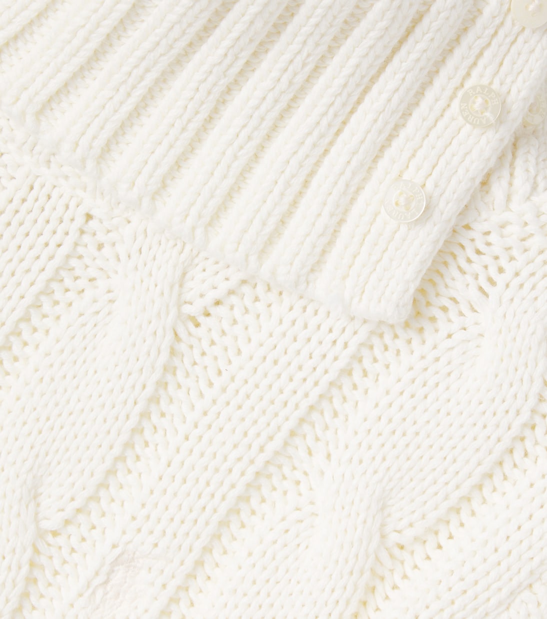 Cable-knit cotton sweater  | Polo Ralph Lauren Kids