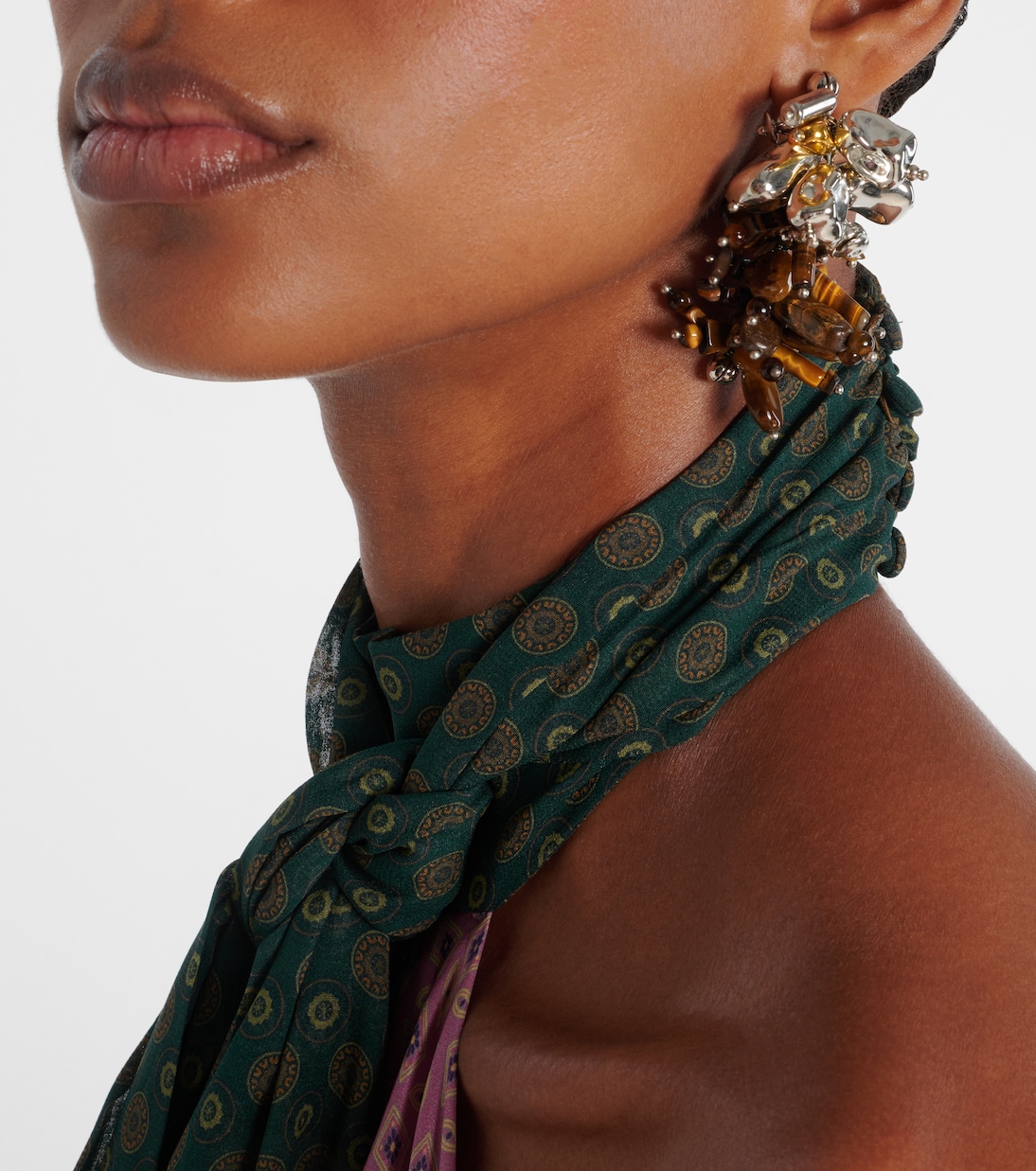 Boucles d’oreilles à perles | Dries Van Noten