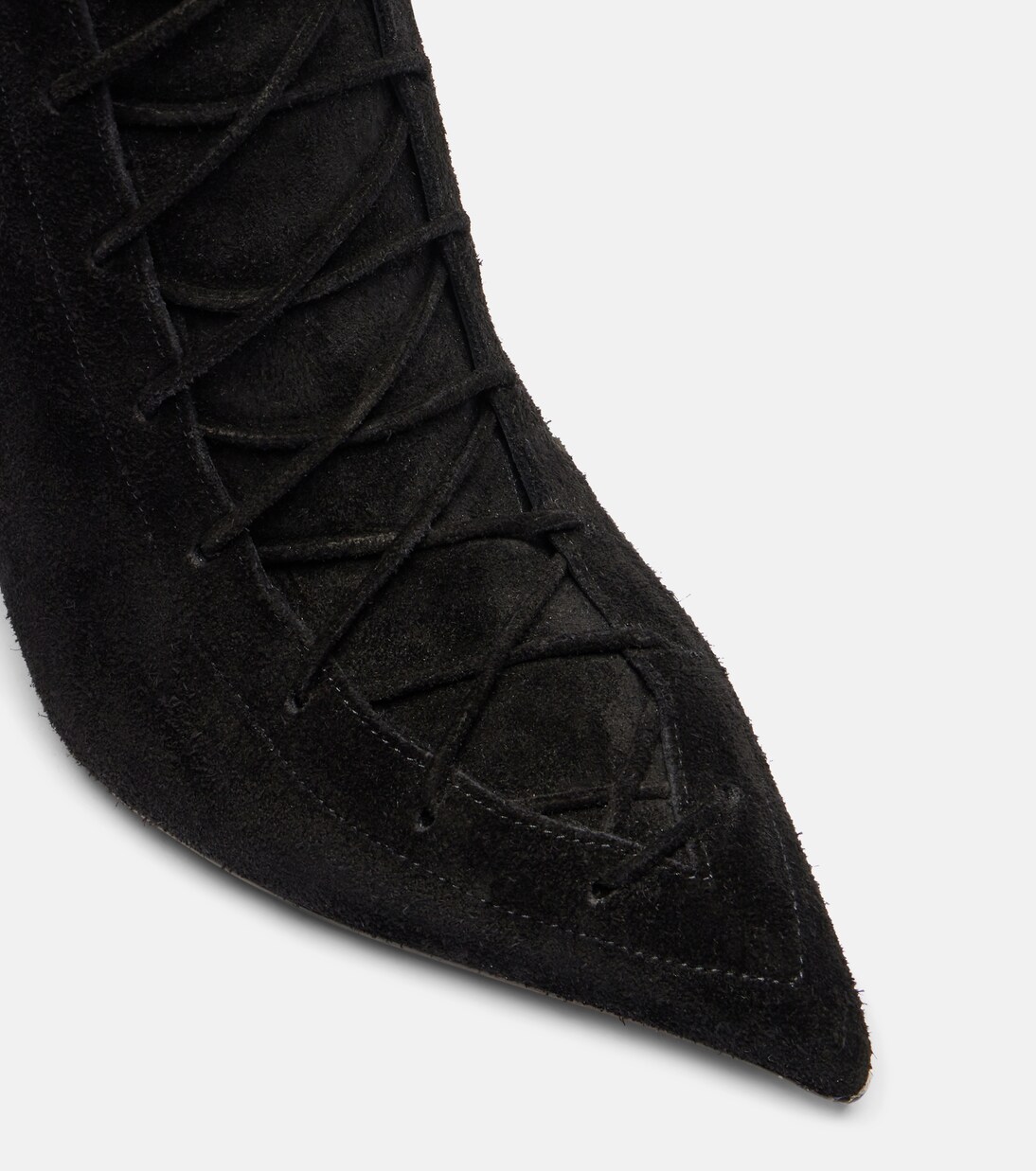 Nina 105 suede lace-up boots | Paris Texas