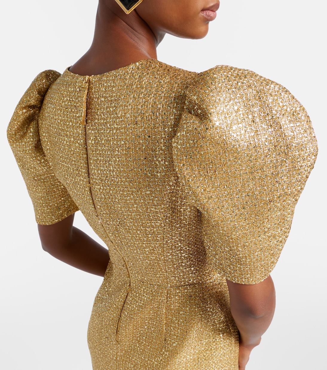 Tweed midi dress | Carolina Herrera