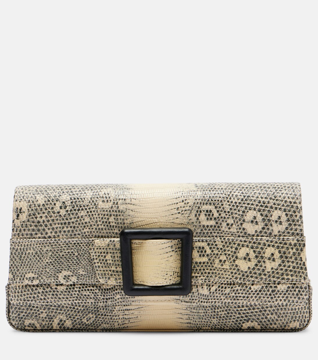 Maygot snake-effect leather clutch | Manolo Blahnik