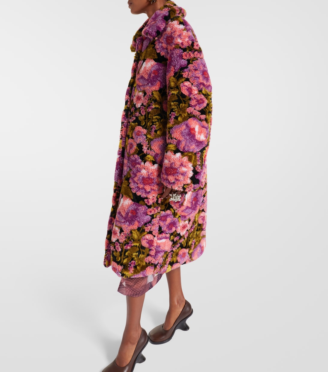 Floral coat | Dries Van Noten