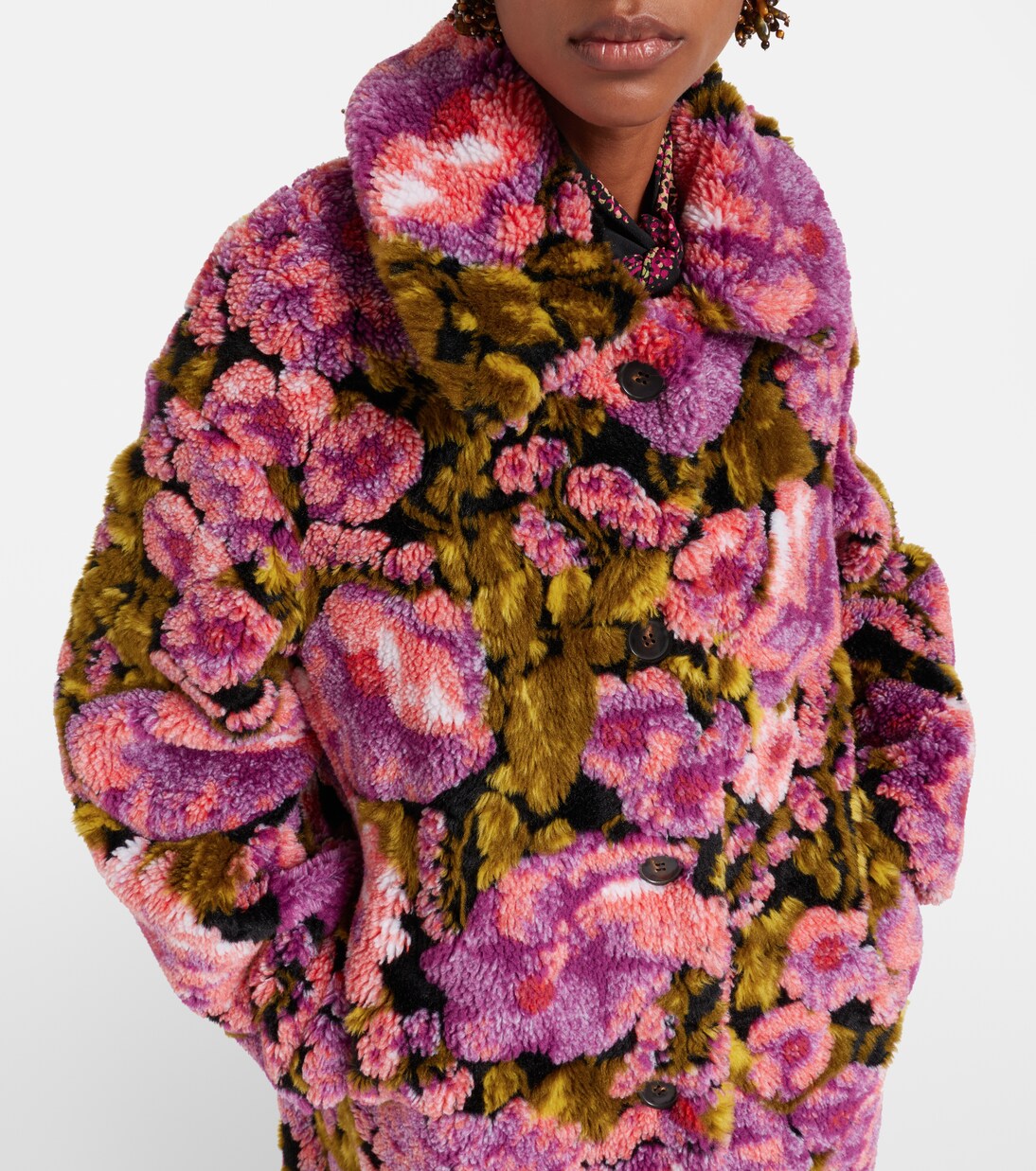 Floral coat | Dries Van Noten
