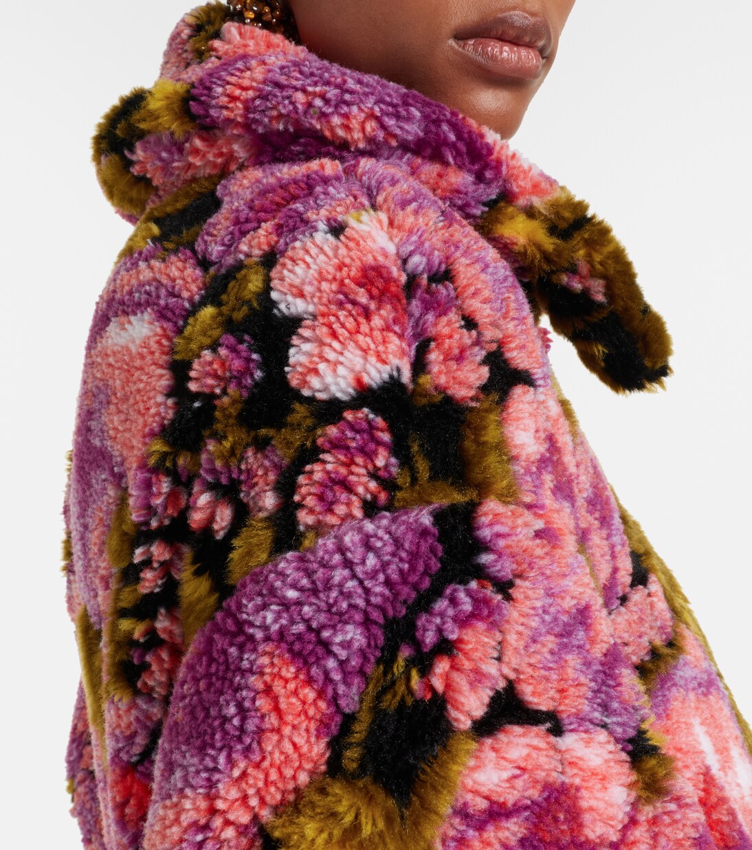 Floral coat | Dries Van Noten