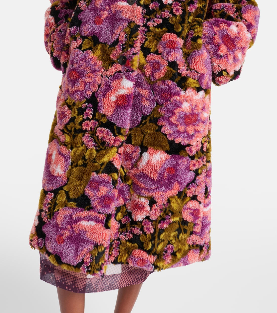 Floral coat | Dries Van Noten