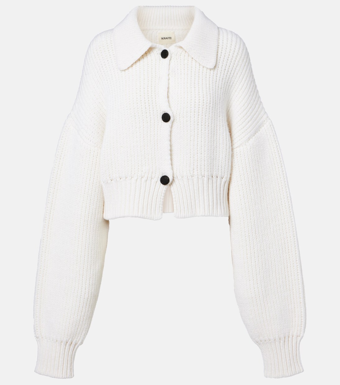 Pome 리브 니트 캐시미어 카디건 | Khaite