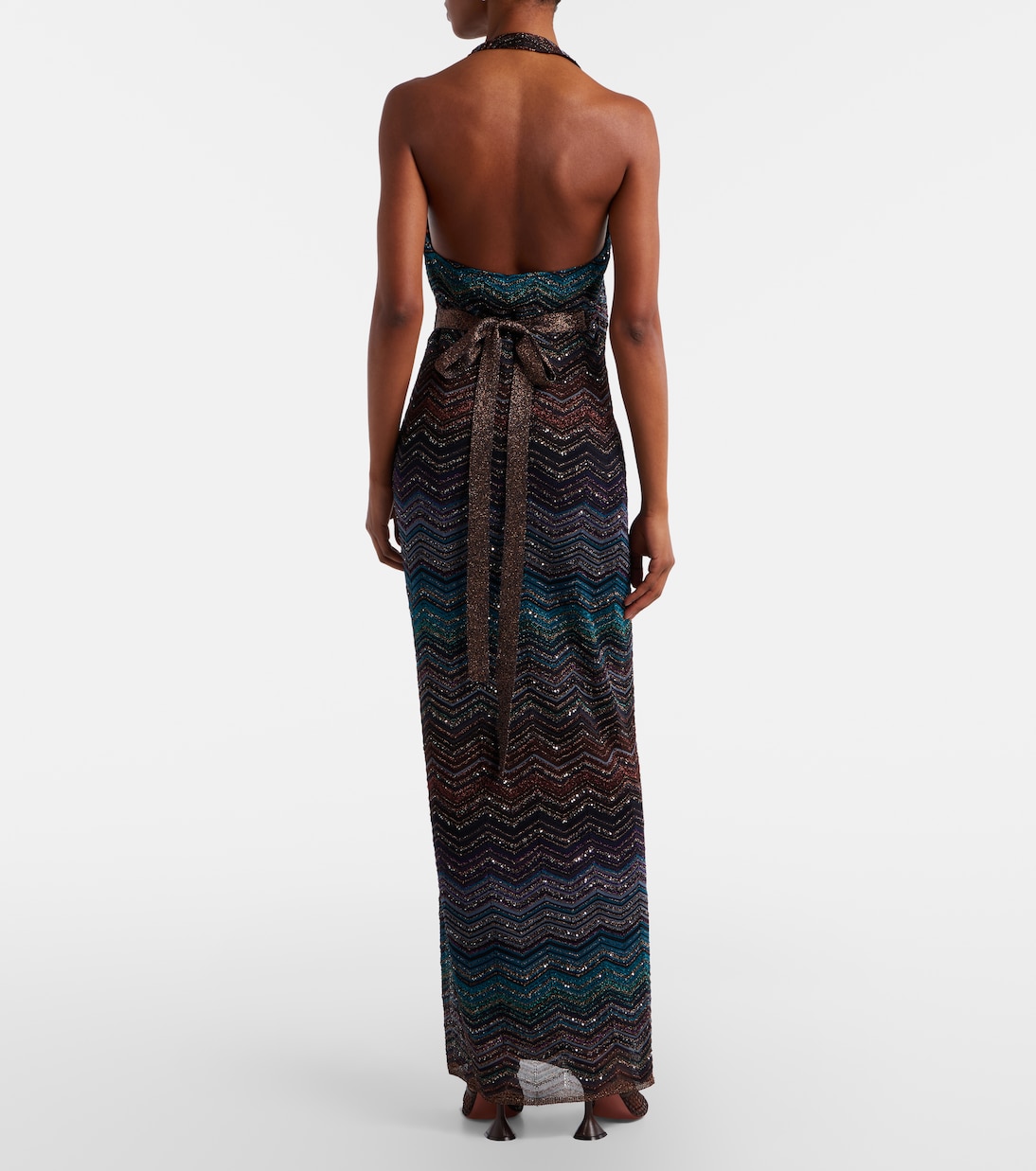 Sequined lamé gown | Missoni