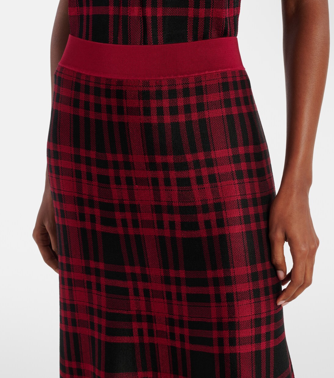 Plaid midi skirt | Polo Ralph Lauren