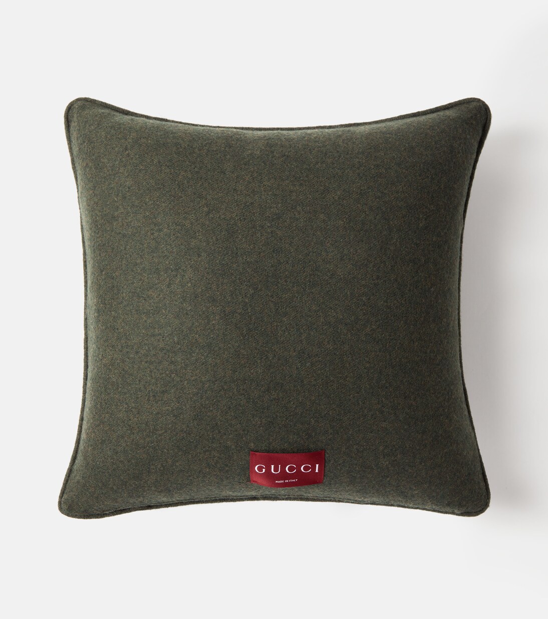 GG wool and cashmere jacquard cushion | Gucci