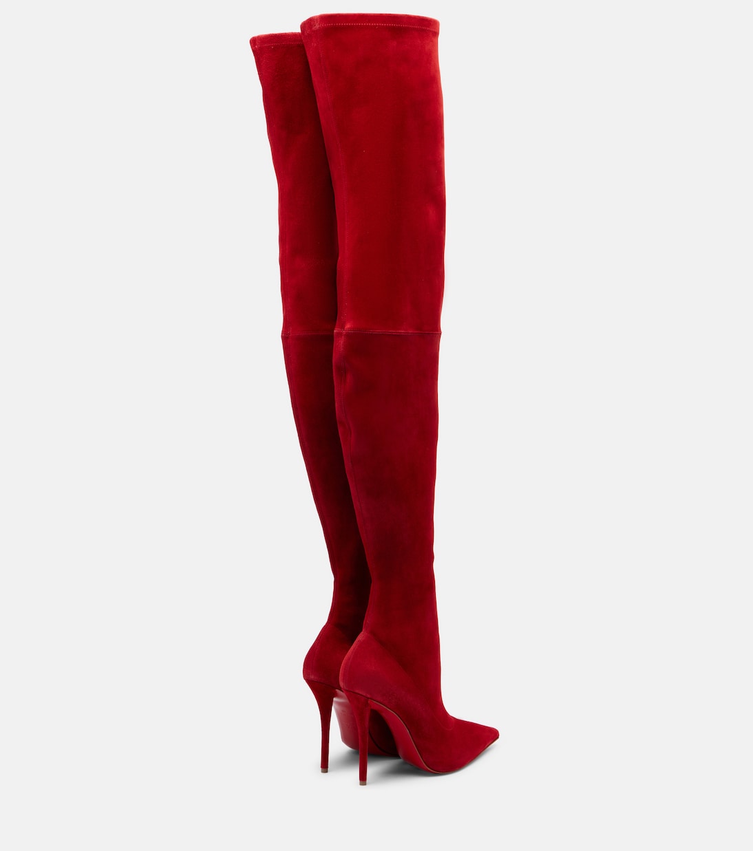 Miss Z 100 suede over-the-knee boots | Christian Louboutin
