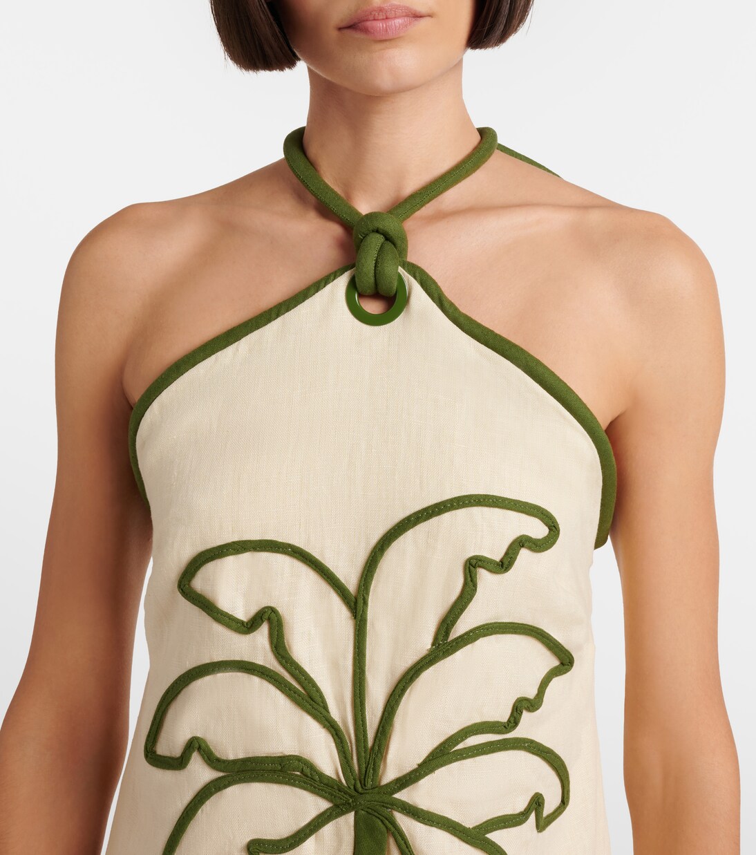 亚麻迷你连衣裙 | Farm Rio