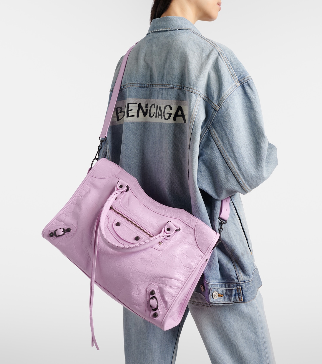 Tote Bag Le City Medium aus Leder | Balenciaga