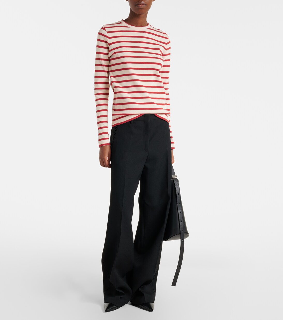 Striped cotton T-shirt | Jil Sander