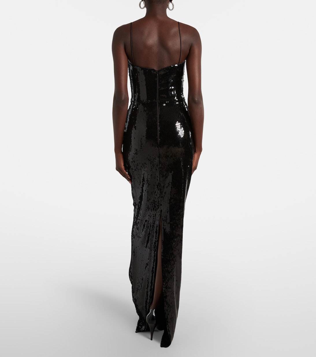 Robe longue Lyra à sequins | Rebecca Vallance