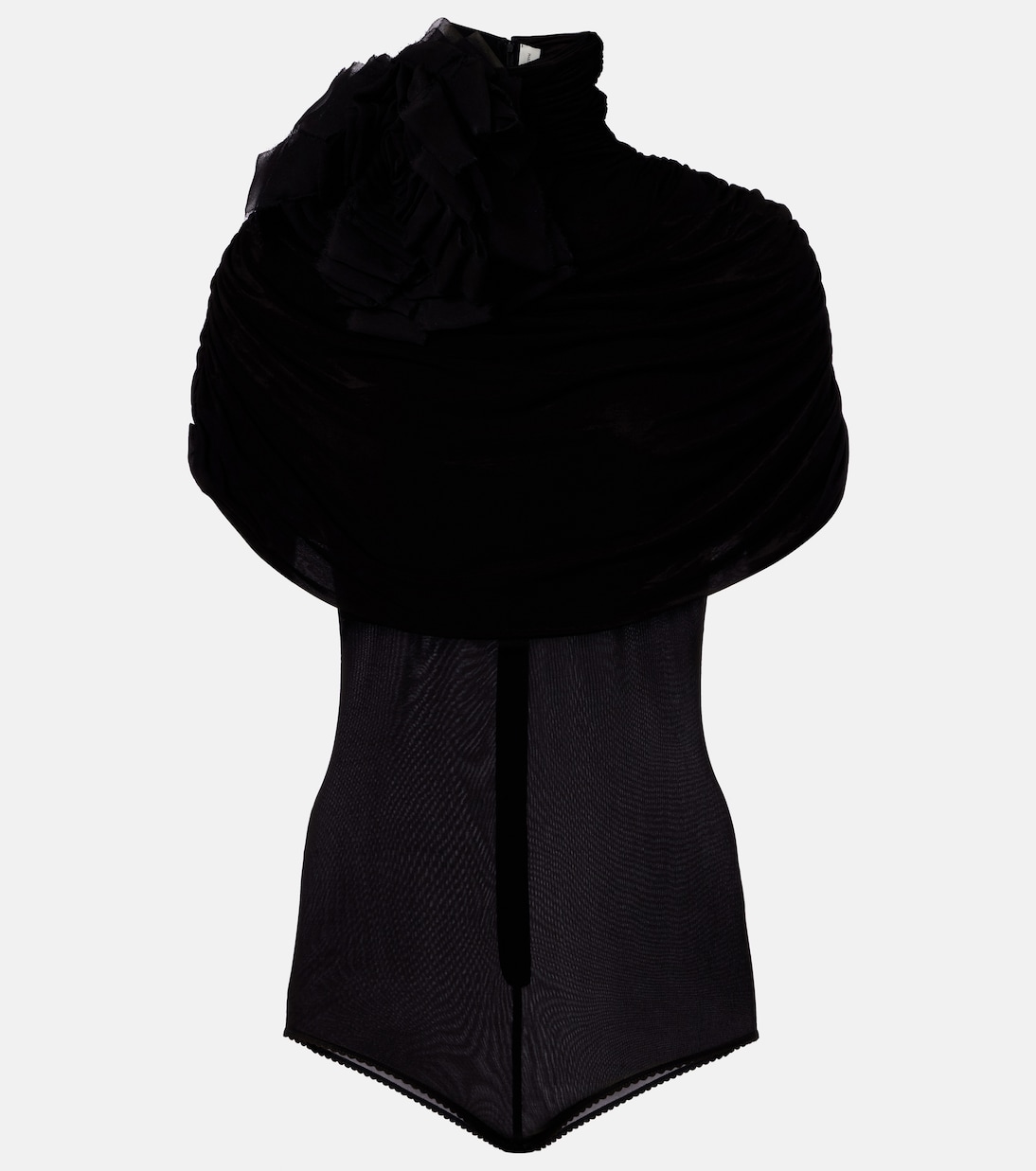 Body in jersey con applicazioni floreali | Magda Butrym