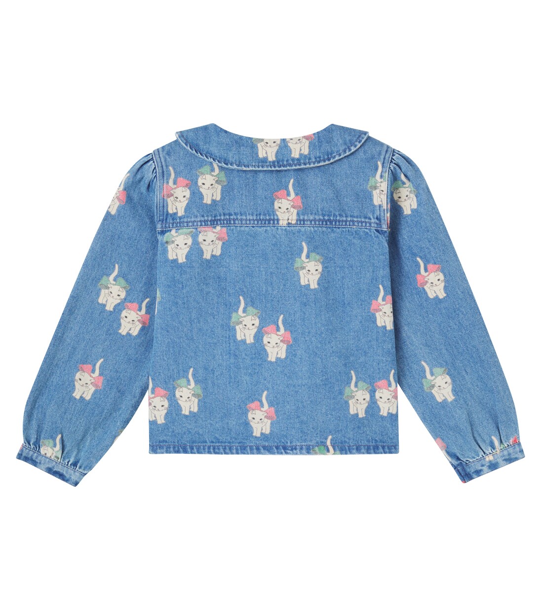 Bedruckte Jacke Magot aus Denim | Konges Sløjd