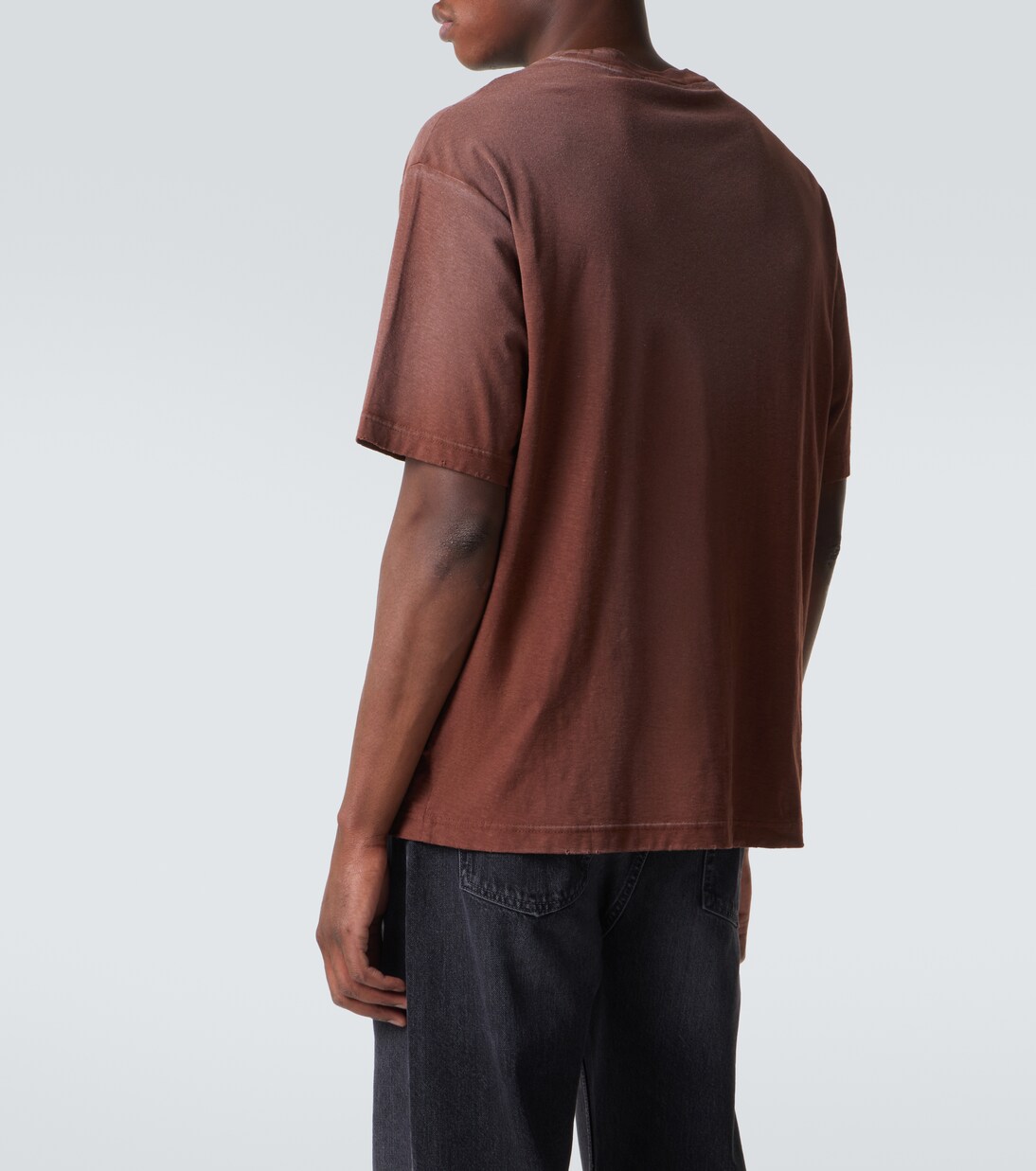 Logo cotton-blend jersey T-shirt | Acne Studios