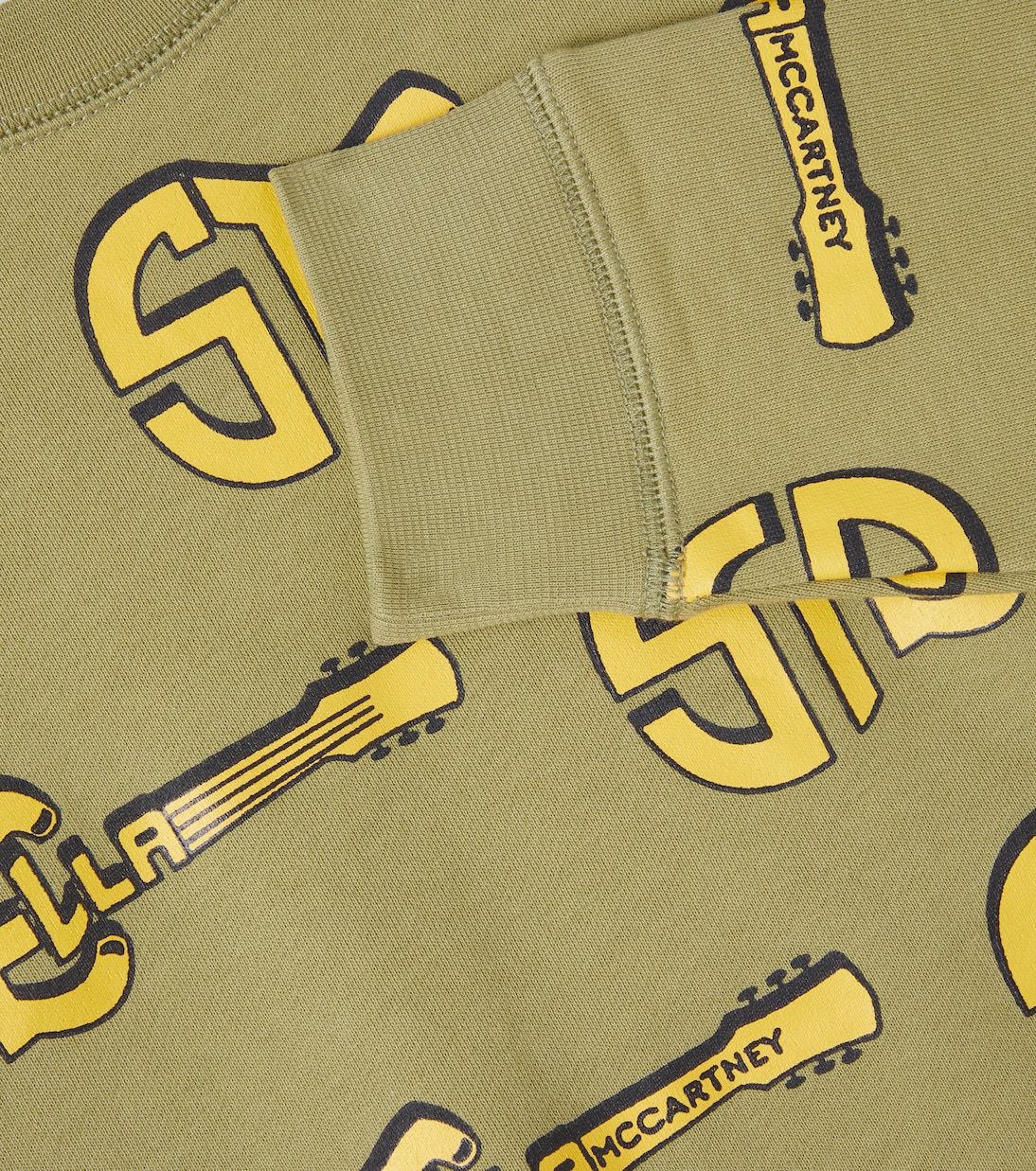 Logo cotton jersey sweatshirt | Stella McCartney Kids
