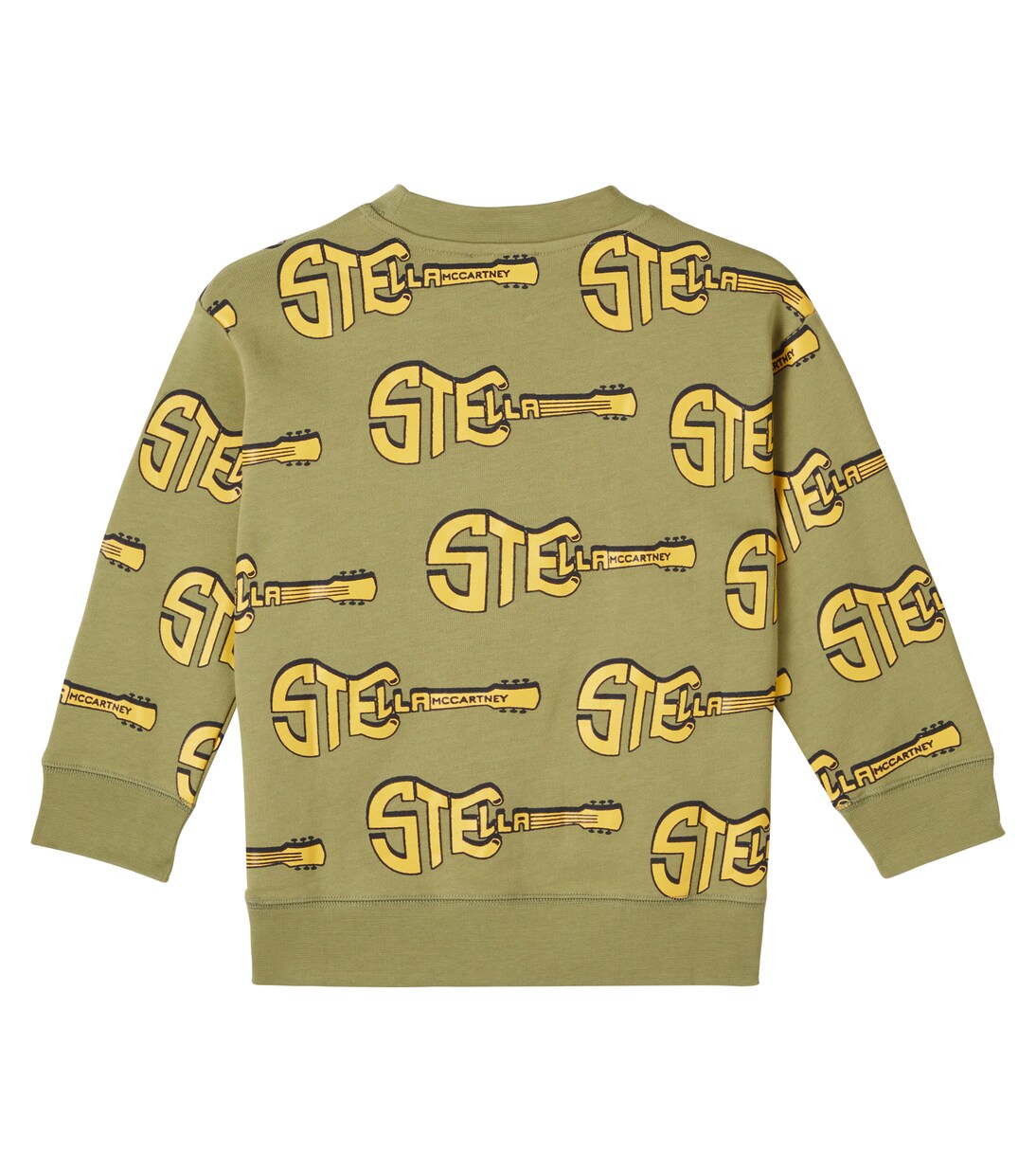 Logo cotton jersey sweatshirt | Stella McCartney Kids