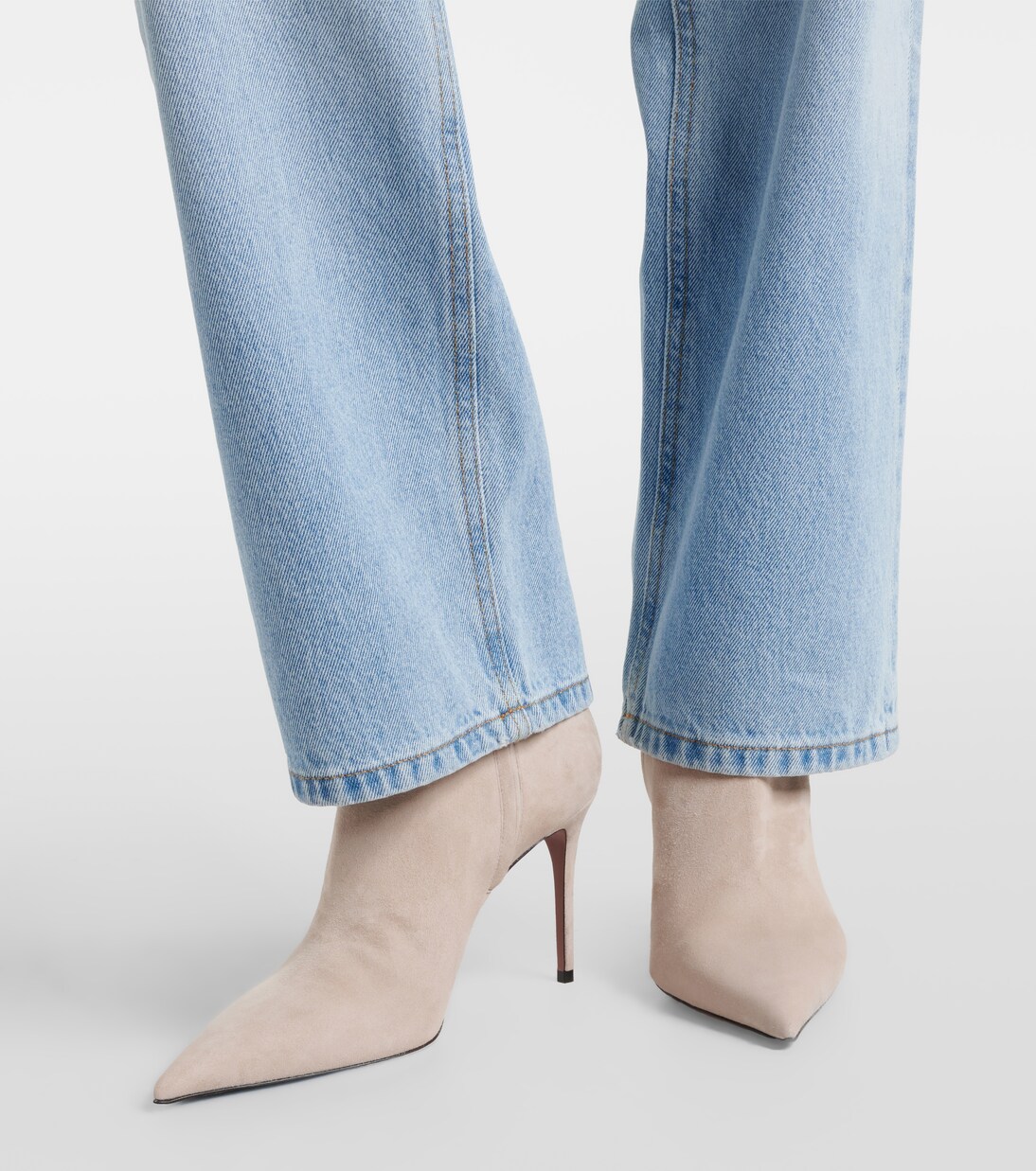 Vera 85 suede ankle boots | Paris Texas