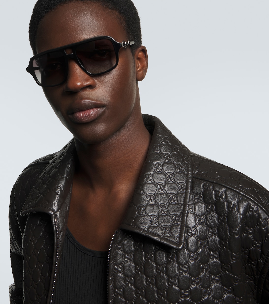 Horsebit aviator sunglasses | Gucci