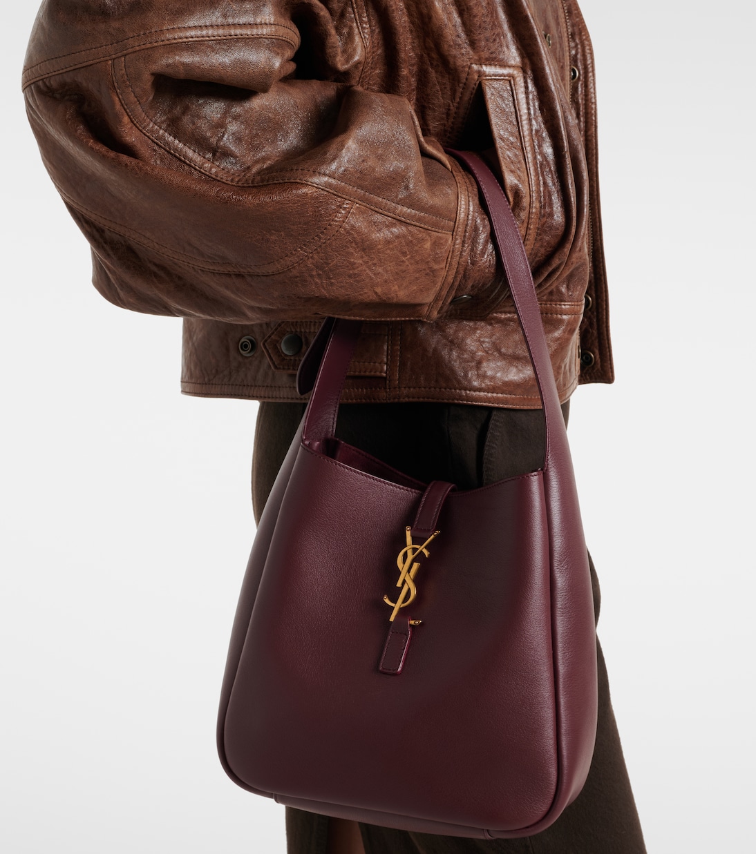 Le 5 à 7 Small leather tote bag | Saint Laurent