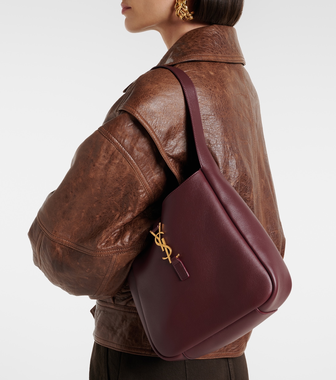 Le 5 à 7 Small leather tote bag | Saint Laurent