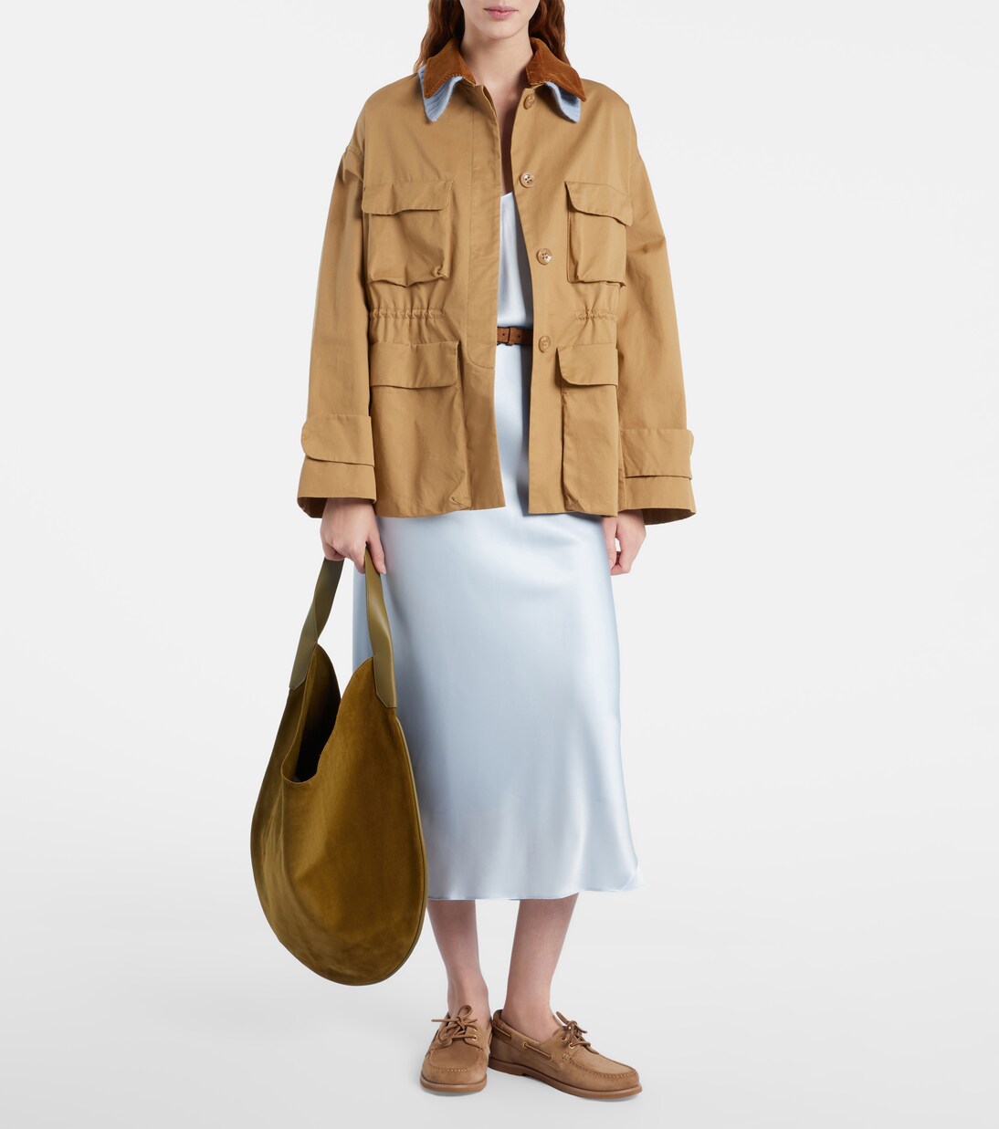 Sense of Shine 실크 블렌드 스커트 | Dorothee Schumacher