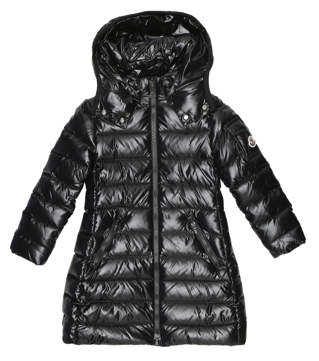 Piumino lungo con cappuccio | Moncler Enfant