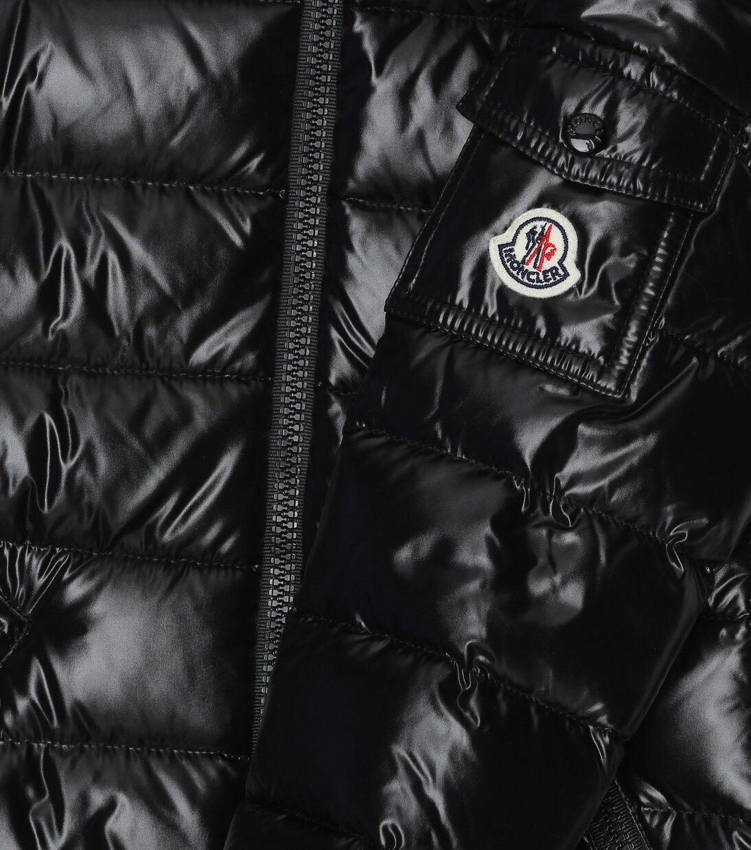 Piumino lungo con cappuccio | Moncler Enfant