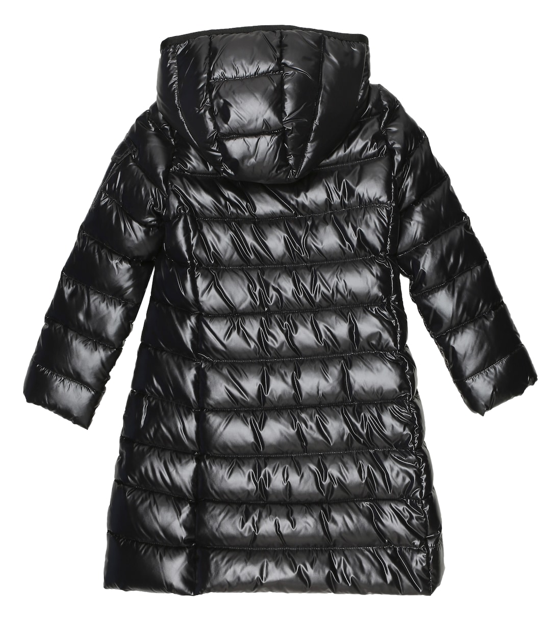 Piumino lungo con cappuccio | Moncler Enfant