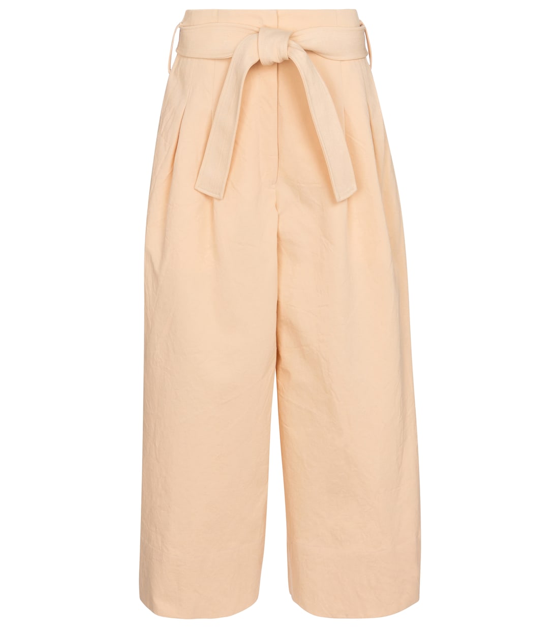Pantalon ample à taille haute en coton | Jil Sander