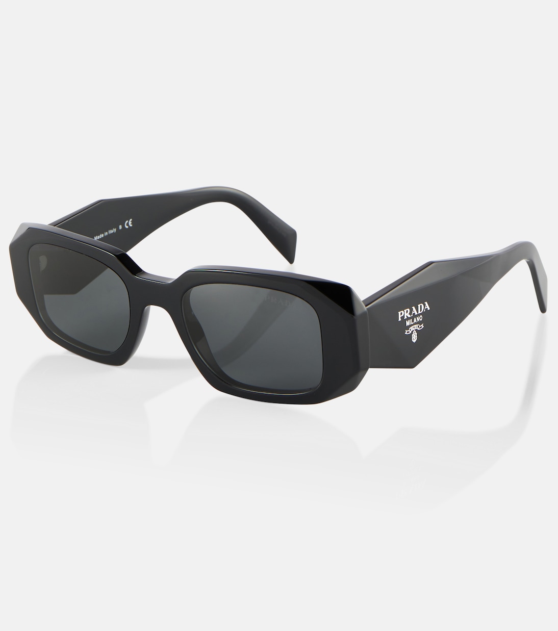 Occhiali da sole rettangolari PRADA con logo distintivo