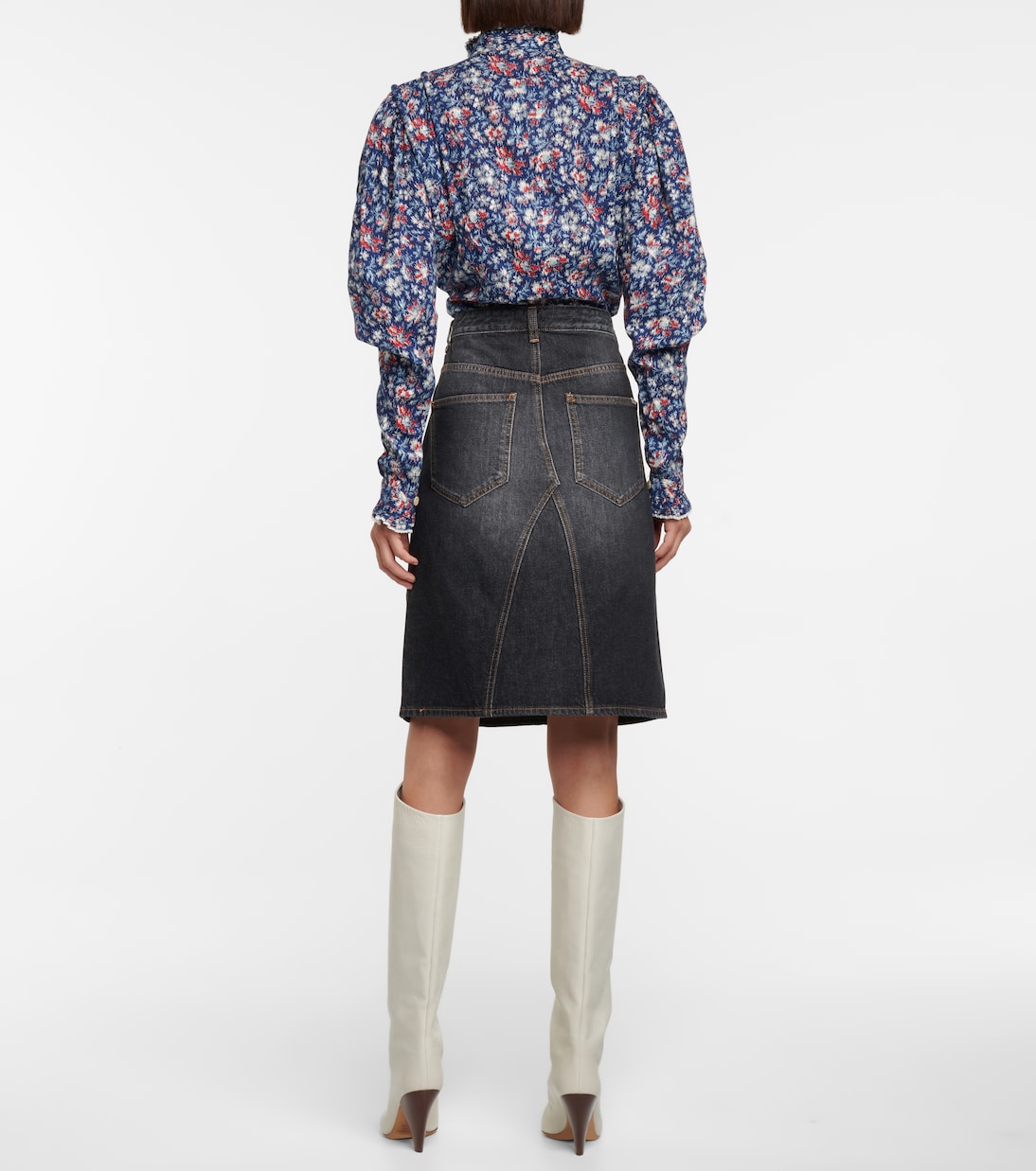 Falda vaquera Fiali de algodón | Marant Etoile