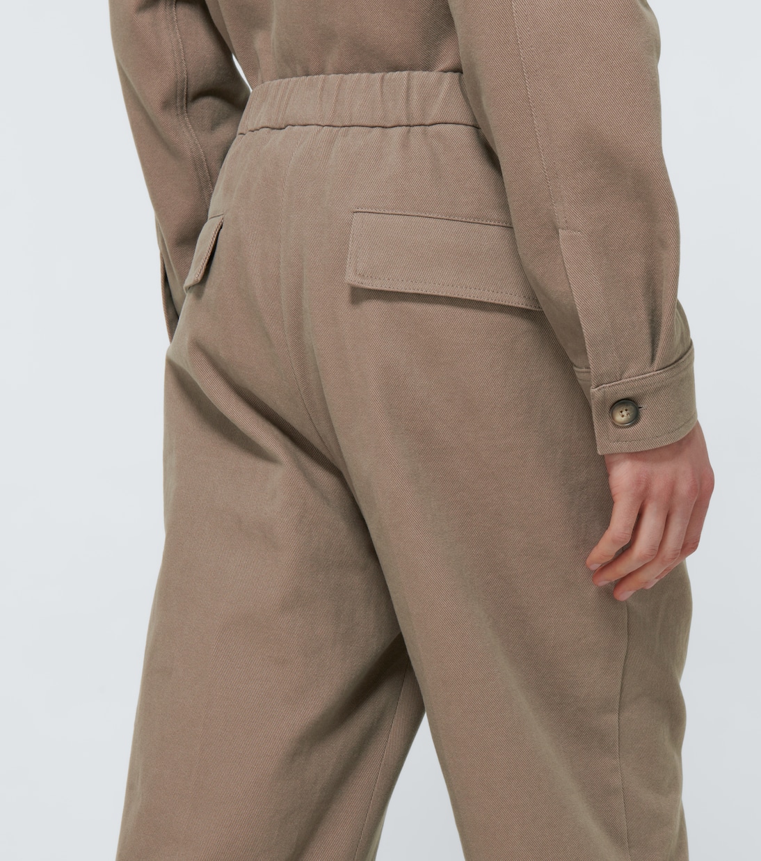 Pantalones Gabe de algodón | Nanushka