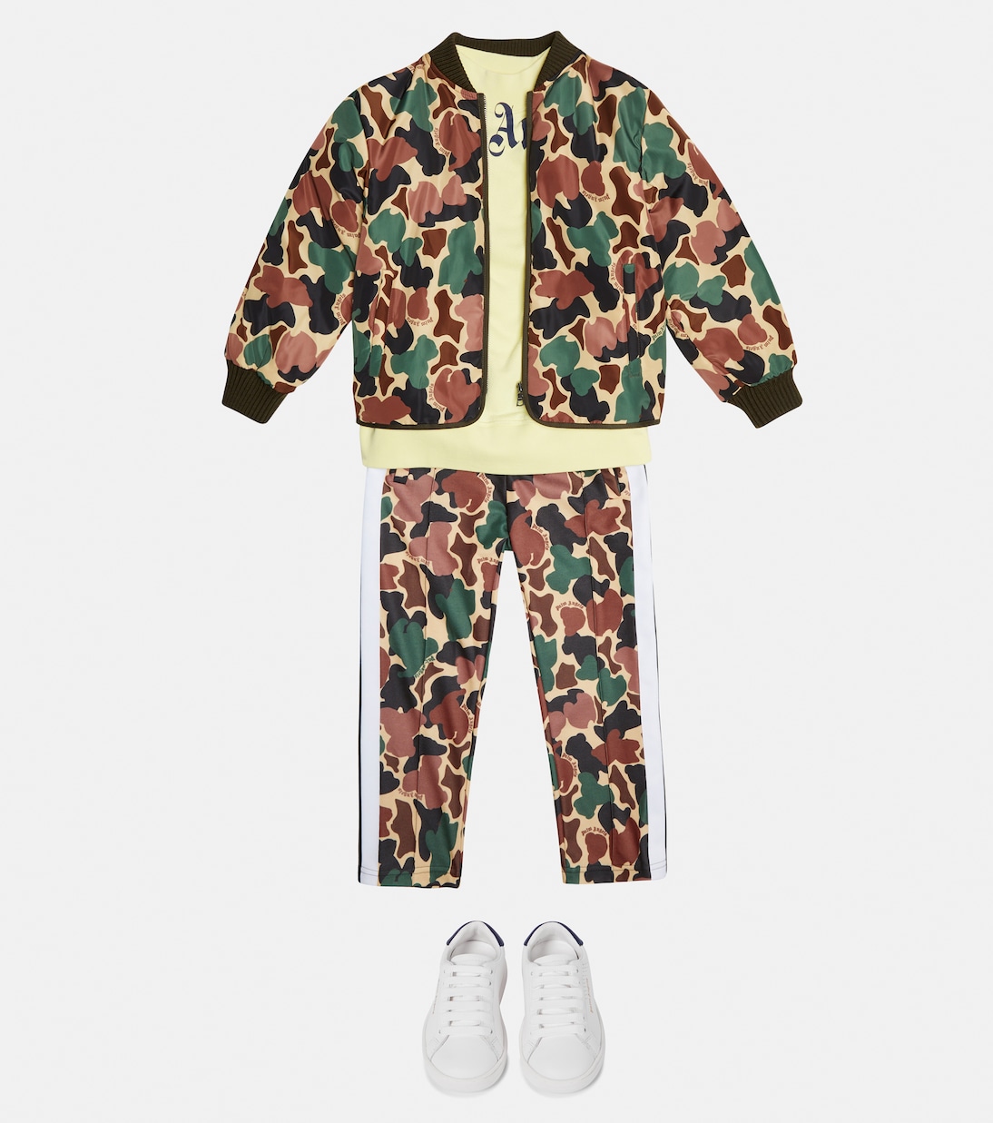 Printed bomber jacket | Palm Angels Kids