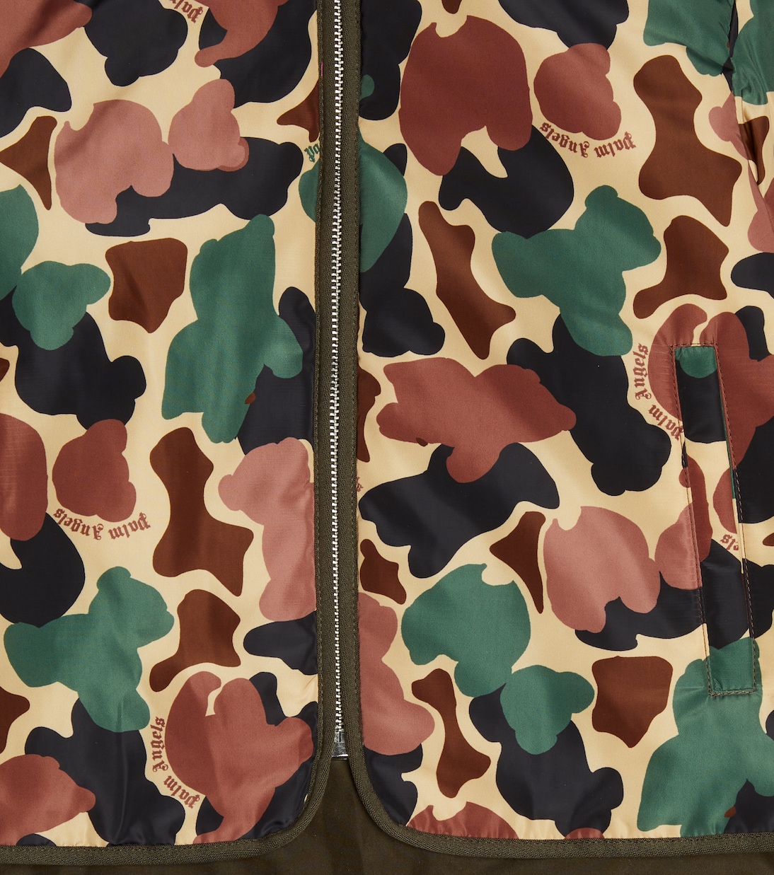 Printed bomber jacket | Palm Angels Kids