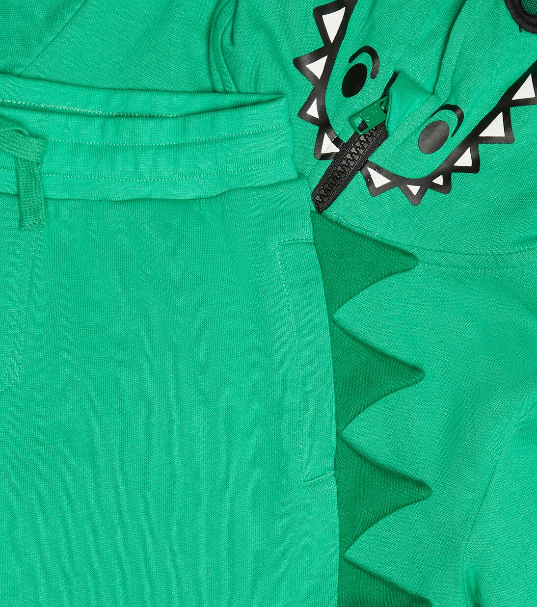 Set aus Hoodie und Shorts aus Baumwolle | Stella McCartney Kids