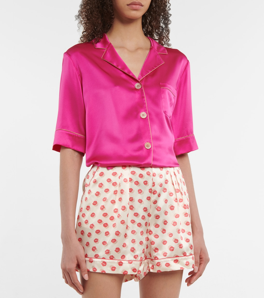 Shorts Capitaine in raso di seta | Eres
