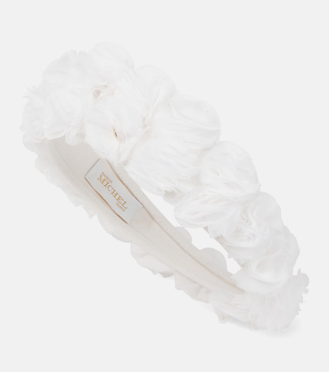 Diadema de novia Constance de tul | Maison Michel
