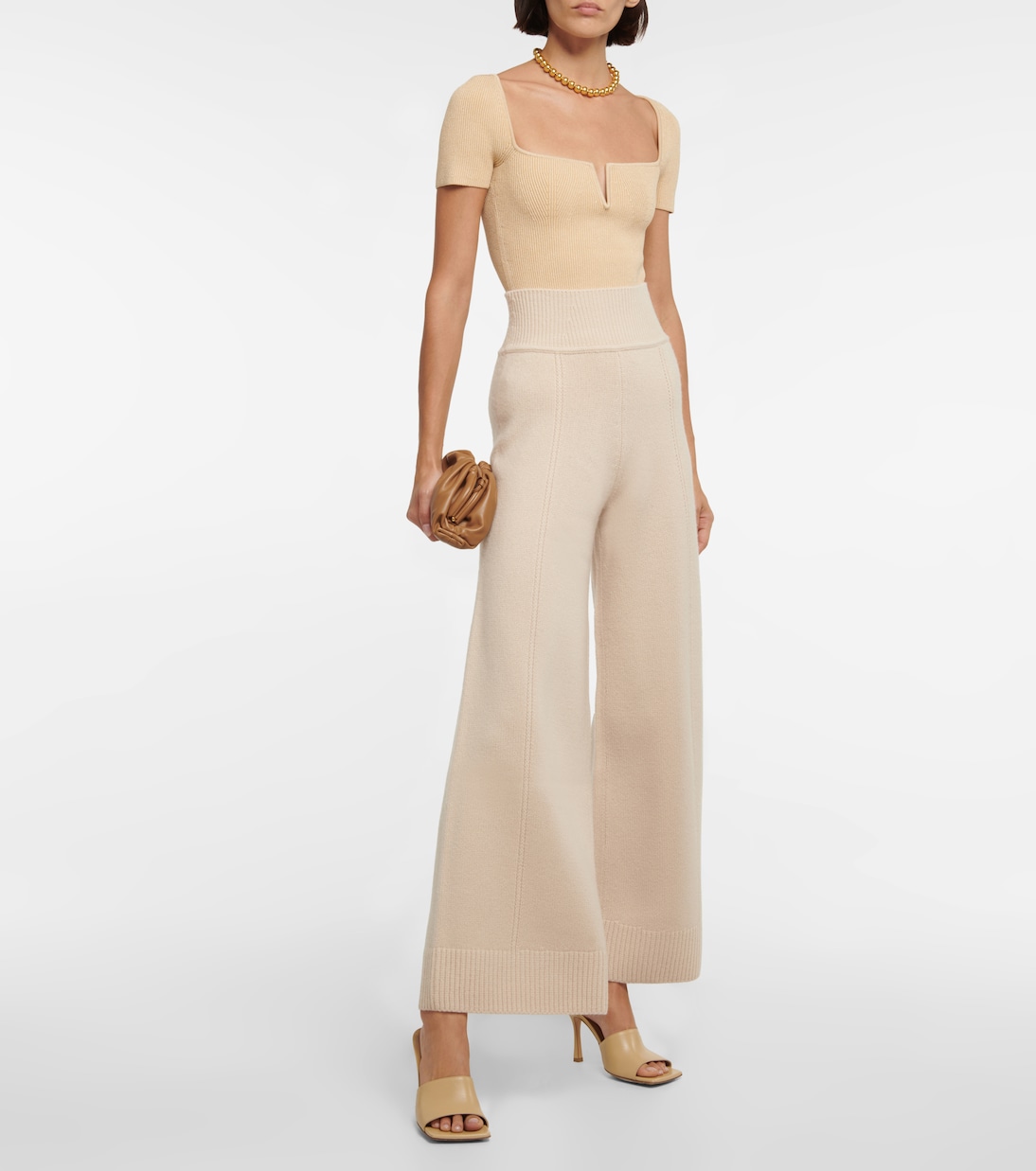 Freya ribbed-knit top | Galvan