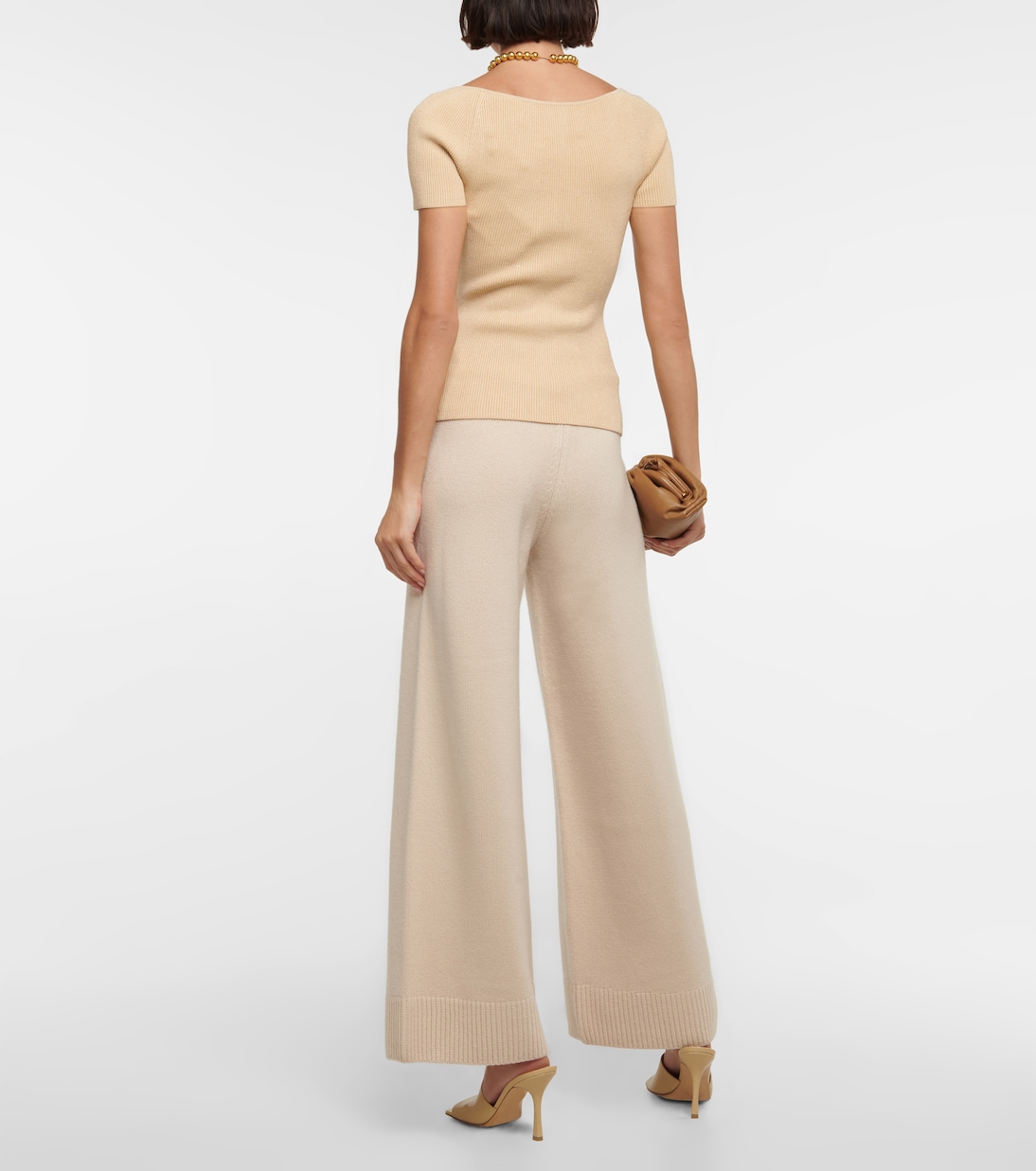 Freya ribbed-knit top | Galvan