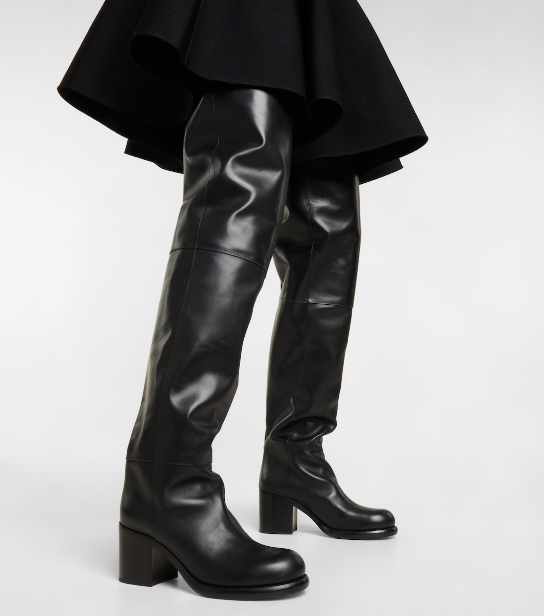 Botas mosqueteras de piel | Alaïa