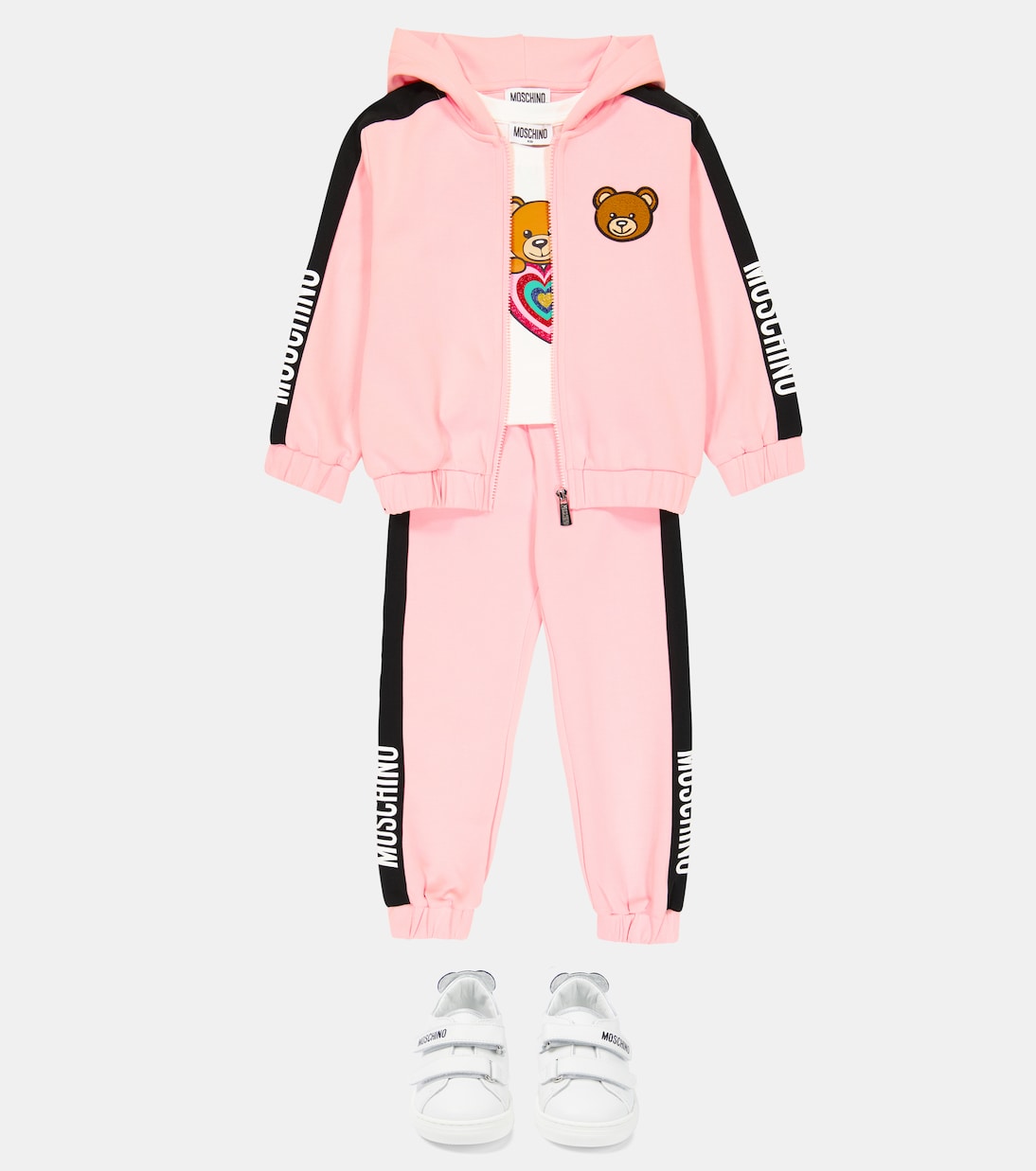 Cotton-blend tracksuit | Moschino Kids