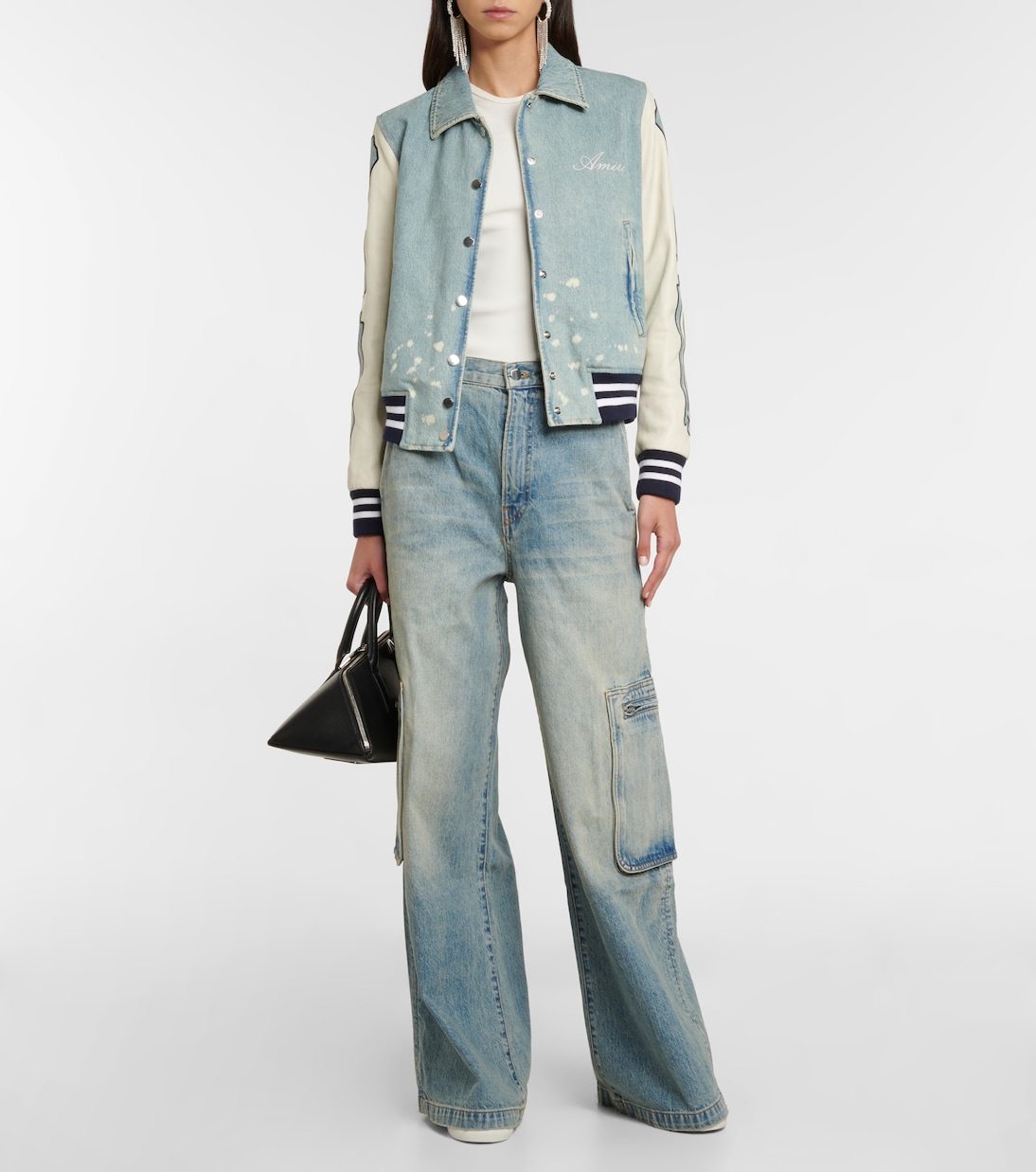 Wide-Leg Cargo-Jeans | Amiri