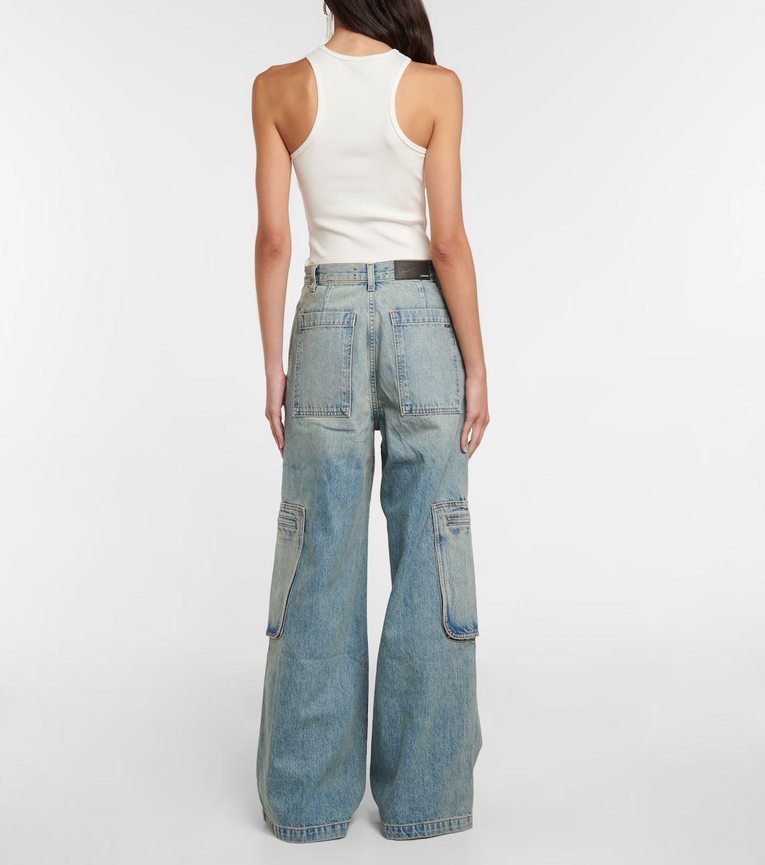 Wide-Leg Cargo-Jeans | Amiri