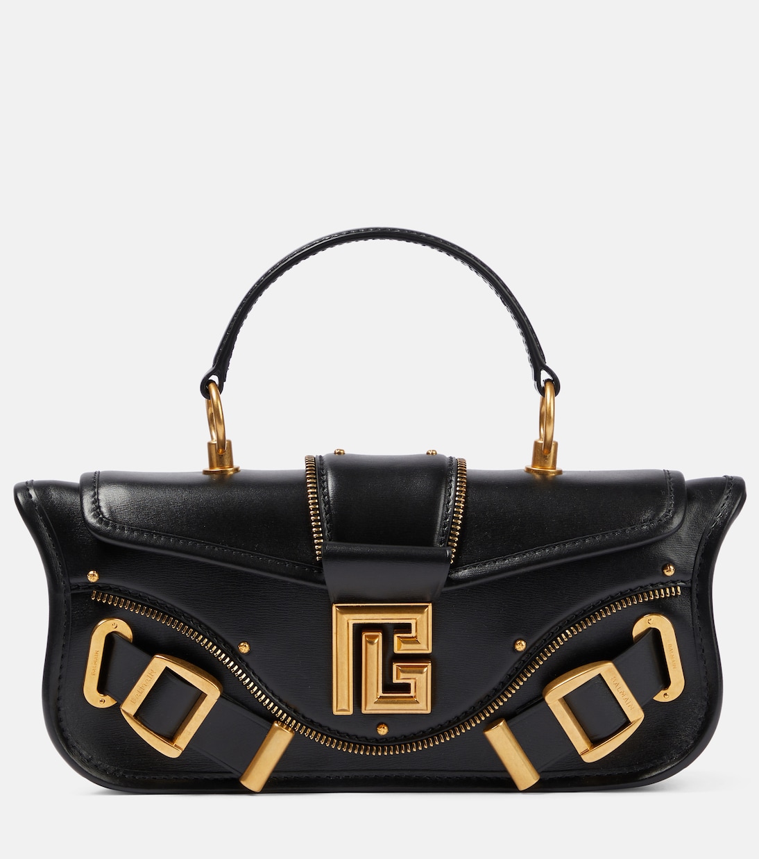 Borsa a spalla Blaze Small in pelle | Balmain