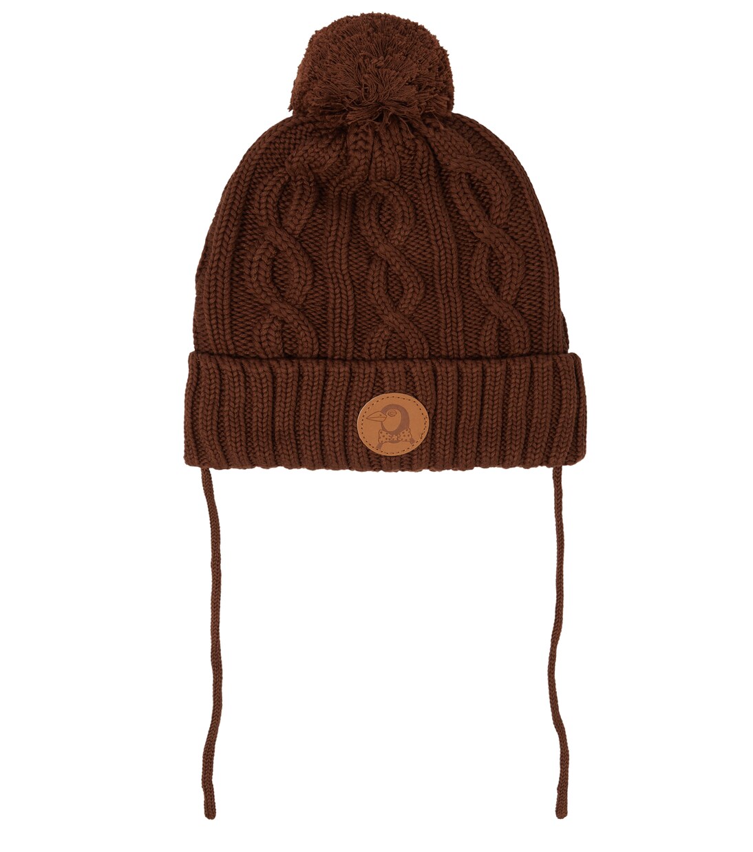 Berretto Penguin in cotone a trecce | Mini Rodini