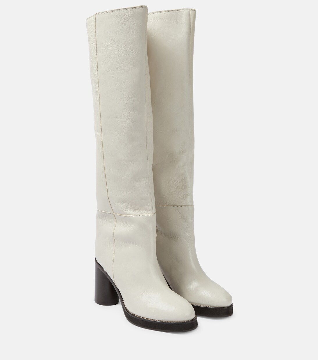 Botas altas Lelia de piel | Isabel Marant